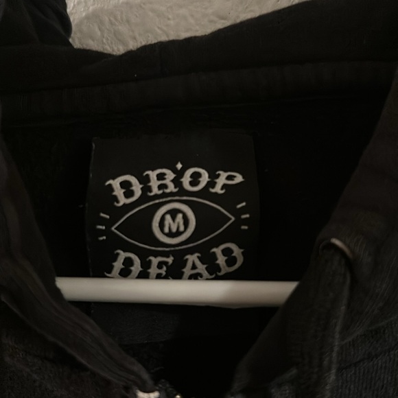 DropDead cat brains zip up - Picture 3 of 8